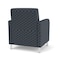 Lesro Siena Lounge Reception Guest Chair, 27 in W 29.5 in L 32.5 in H SN1101 - alternate 2